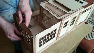 Sasha Bruca деревянный домик конструктор для детей от 3-х лет