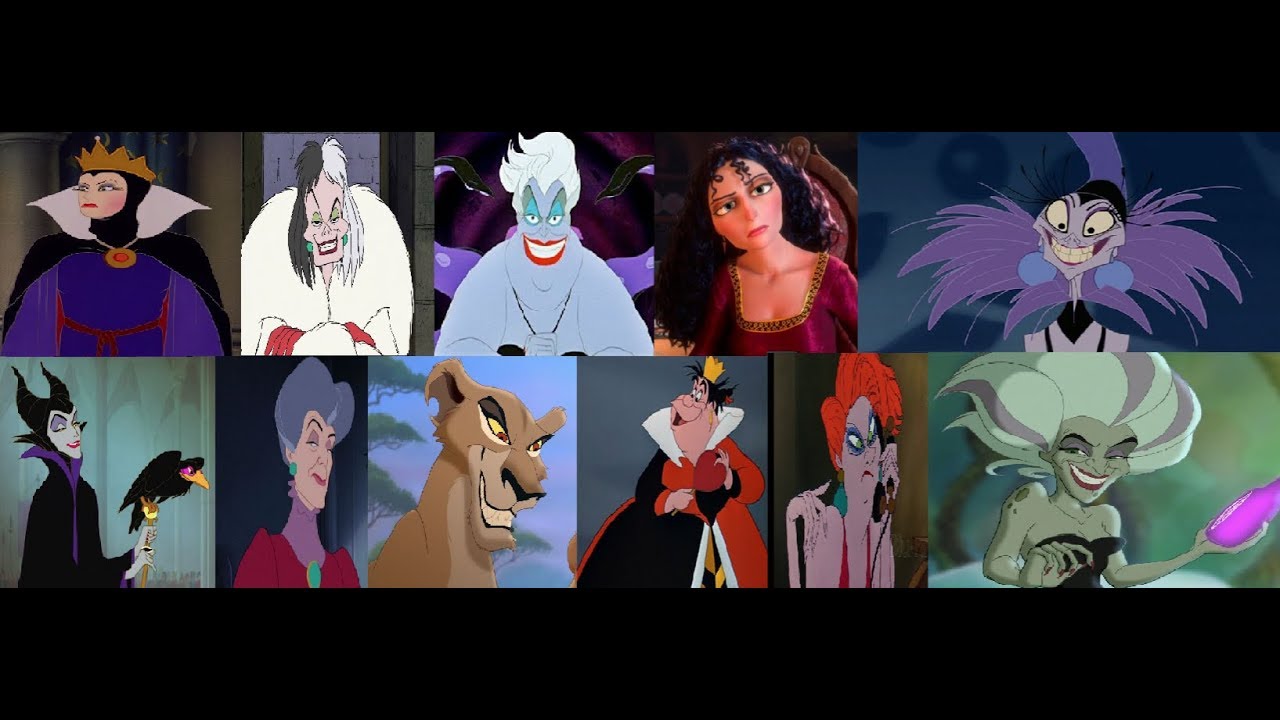 Defeats of my Favorite Female Disney Villains - YouTube