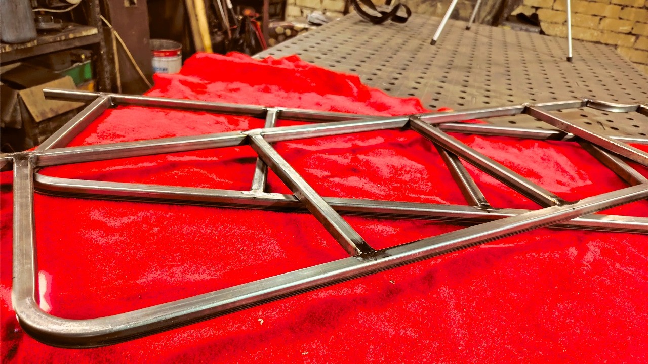 ГНЕМ 15х15 Шикарный ЗАКАЗ! Из профильной трубы и КЕРАМИКИ! КАК?