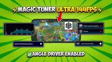 ⚡Shizuku Game Booster: Boost FPS to 144! Magic Tuner for Zero Lag Gameplay!