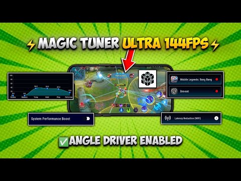 ⚡Shizuku Game Booster: Boost FPS to 144! Magic Tuner for Zero Lag Gameplay!