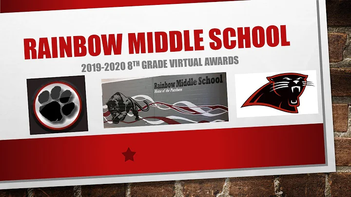 Rainbow Middle School 2019-2020 8th Grade Virtual ...