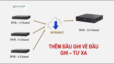 Hướng dẫn thêm (kéo) camera từ đầu ghi về đầu ghi bằng IPWAN, Tên miền Dahua, Kbvision