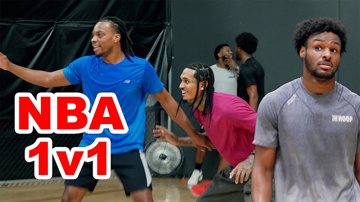 BRONNY, JORDAN CLARKSON, & DARIUS GARLAND GETTING BUCKETS DURING JUS HOOPS 1V1s