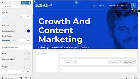 Toggle Menu For Desktops (New Astra Feature)