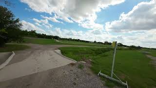 Creedmoor Community Center Disc Golf Course FPV Drone Tour, 4K - Creedmoor, Texas