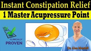 INSTANT CONSTIPATION RELIEF - 1 Master Acupressure Point (Medically Proven) - Dr Alan Mandell, DC screenshot 4