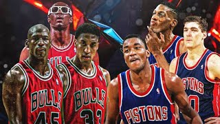1989 NBA Eastern Conference Finals: Detroit Pistons vs. Chicago Bulls (Full Series Highlights)