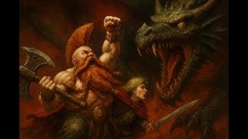 🍻 Ballad of Gotrek & Felix – Warhammer Fantasy Tavern Song | Dwarf Slayer Folk Ballad