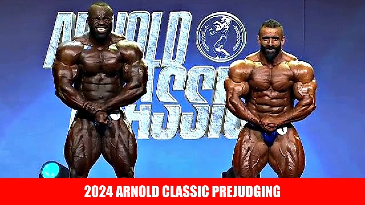 2022 IFBB Pro League Mr. Olympia Friday Prejudging Comparisons 4K Video