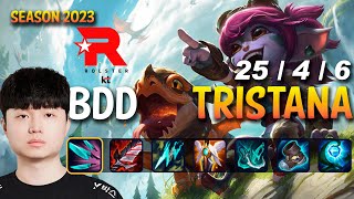 KT BDD TRISTANA vs LEBLANC Mid - Patch 13.15 KR Ranked