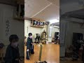 Hand cut Samurai Swords Technique Training. Test Cutting - Tameshigiri #shorts