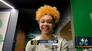 Hannah Hidalgo Talks ACC Freshman Scoring Record, Hoop Earrings And More!