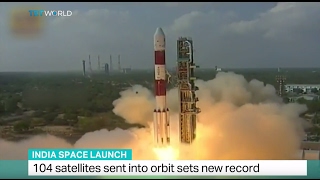 India Space Launch: 104 satellites sent into orbit sets new record