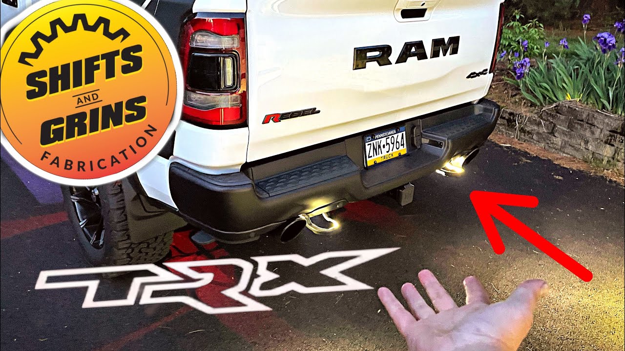 TRX Rear Tow Hooks For The 2019 RAM REBEL 