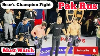 BEAR'S CHAMPIONSHIP FIGHT IN PITER BEST FIGHT ft. PAK RUS