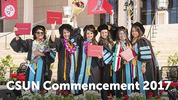 CSUN Commencement 2017: Education and Social & Behavioral Sciences I