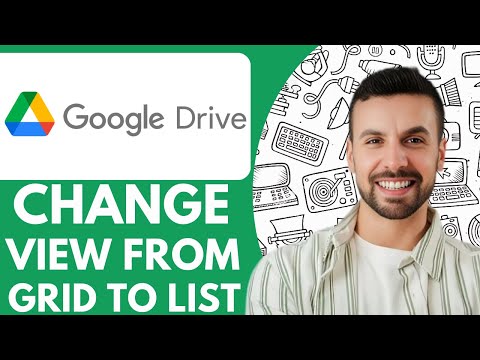 كيفية تغيير العرض من الشبكة إلى القائمة في جوجل درايف ٢٠٢٥ سهل جد ا