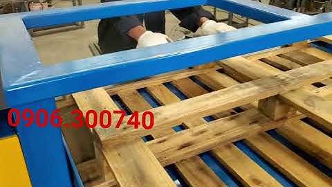 Máy tháo pallet gỗ, máy cắt đinh pallet, máy làm pallet gỗ, công ty tnhh Đỗ Ngọc
