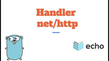 RESTful API in Golang  using Echo - Handler net/http