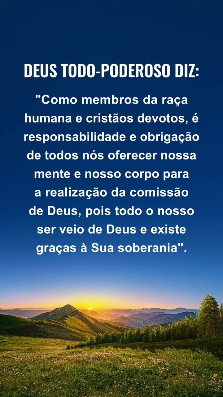 Acalme-se diante de Deus, leia Suas palavras