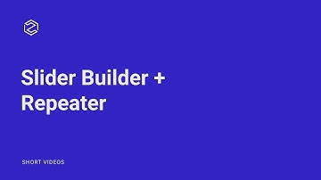 Create a custom WooCommerce Product Slider with the Slider Builder + Repeater + Dynamic Data