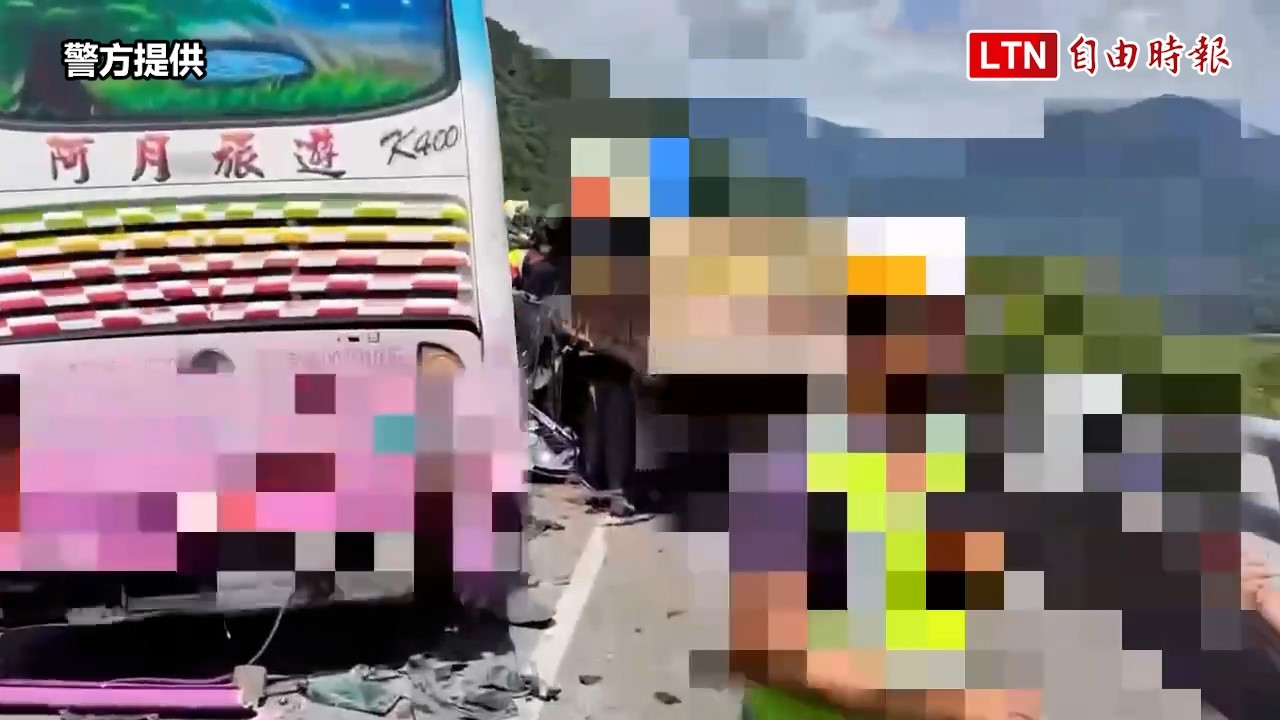 新北翁遊花返家遇死劫！蘇花改5車連環撞1死4傷 疑砂石車追撞釀禍