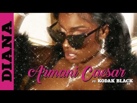 Armani Caesar - DIANA Ft. Kodak Black [Official Visualizer]