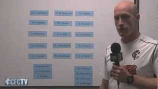 Team Selection - Round Four 2012