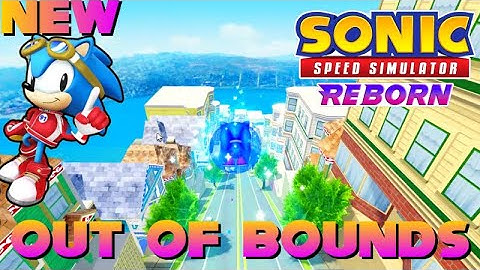 (NEW) How to get OUT OF BOUNDS in City Escape! (Sonic Speed Simulator) #glitch