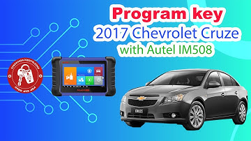 Chevrolet Cruze 2017 key fob programming with IM508 | chiakhoaxeoto.com