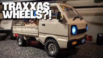 The Ultimate Budget RC Upgrade - Traxxas Wheels on WPL D12