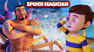 #Rudra Cartoon | The Spider Magician | Kids Only