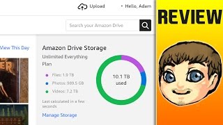 UNLIMITED?! // Amazon Cloud Drive Review // July 2016 screenshot 5