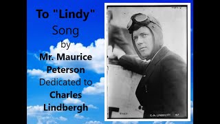To "Lindy" (Poem into Song) Charles Lindbergh