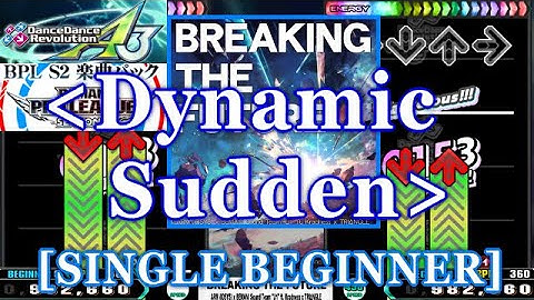 【DDR A3(GP)】 BREAKING THE FUTURE  [SINGLE BEGINNER] 譜面確認+Clap
