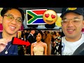 Americans react to tyla met gala 2024 hourglass dress reaction  funny reaction  south africa