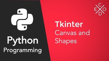Python and Tkinter: Creating the Canvas and Adding Shapes