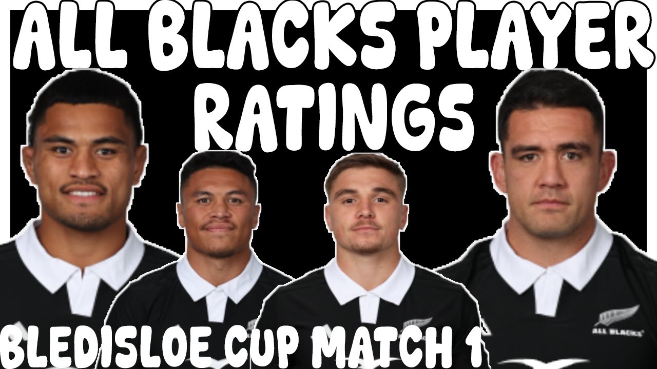 ALL BLACKS PLAYER RATINGS - Bledisloe Cup round 1 - YouTube