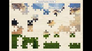 Jigsaw Puzzle - Countryside, Tree, Landscape, Sunlight, Nature, Sky screenshot 3