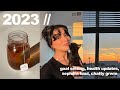 2023 vlog // goal setting, sephora haul, grwm ~ body image chat ~