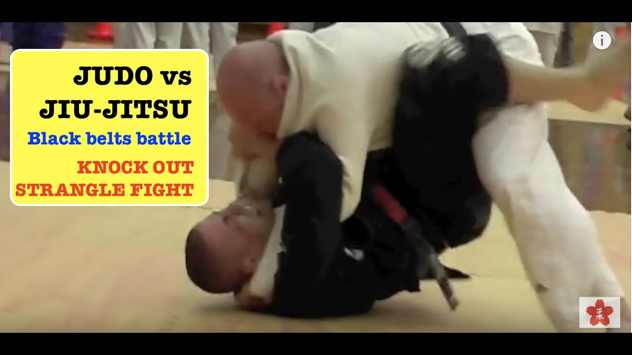 JUDO vs JUJITSU coaches KO fight YouTube