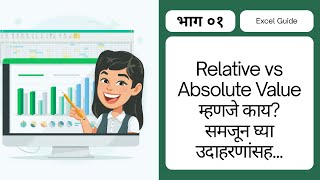 Absolute value vs Relative value In Excel.