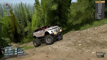 Spintires pc Mudrunner iclod4v Jeep Driving in Hill | Mudrunner | Engineer Mohammad Talha