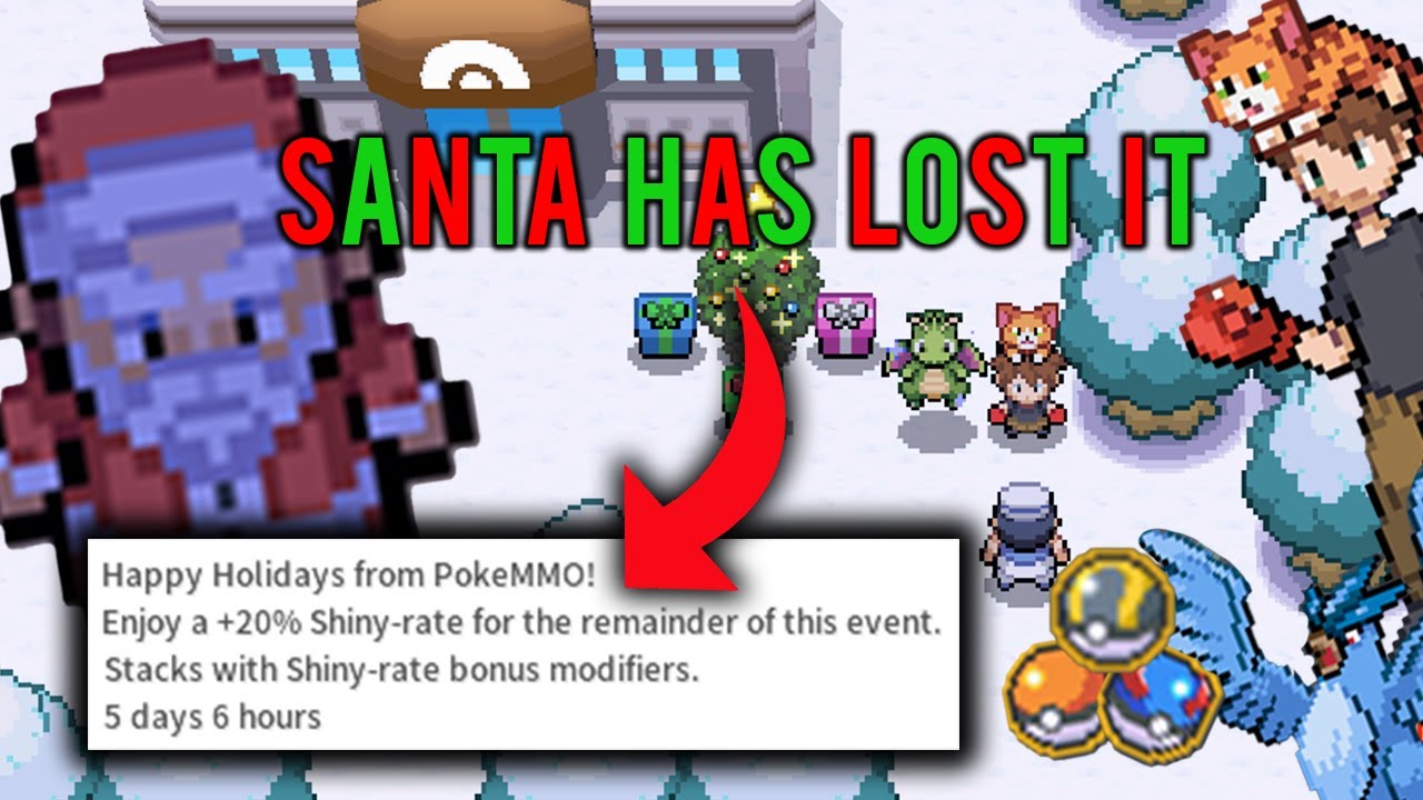 Did PokeMMO's Christmas event go too far?? YouTube