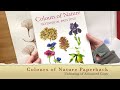 Unboxing new paperback edition of my first book Colours of Nature - With Sandrine Maugy
