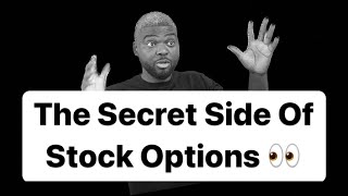 The Secret Side Of Trading Stock Options !!!