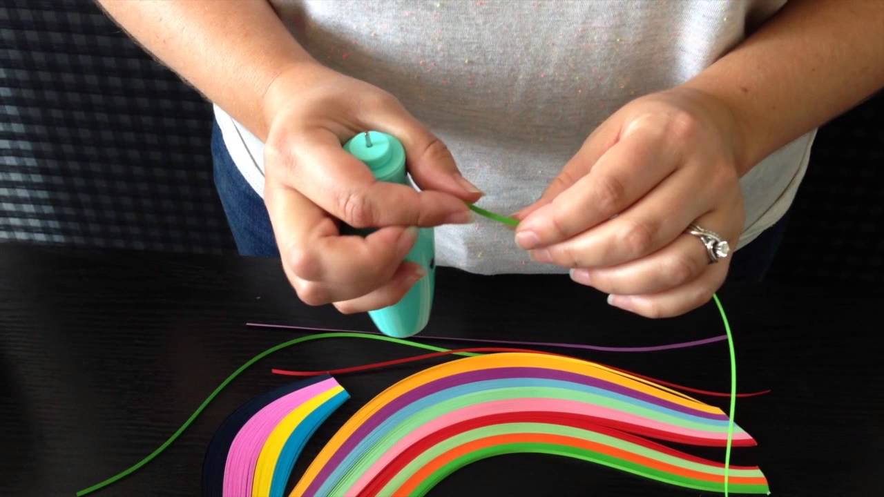 QUILL EASE QUILLING TOOL VIDEO TUTORIAL YouTube