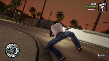 GTA San Andreas The Definitive Edition (PS5) - Bike disappears when doing a wheelie in first person