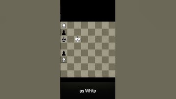 Mate in Two - Daily Chess Puzzle - No. 47 - #chess #puzzle #checkmate #shorts #0_algo_chess